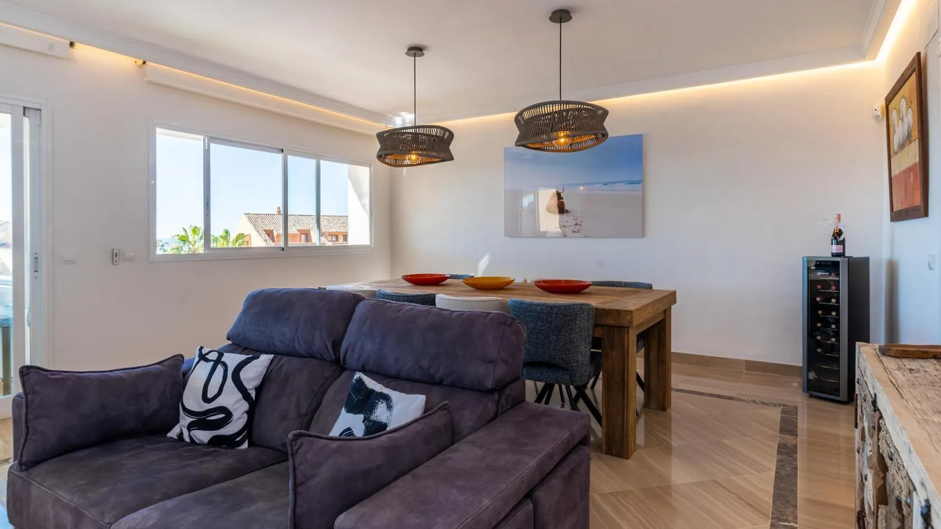 Fantastico Atico Duplex En Marbella, Con Vistas Al Mar Y A 300 Metros De La Playa Apartman Marbella